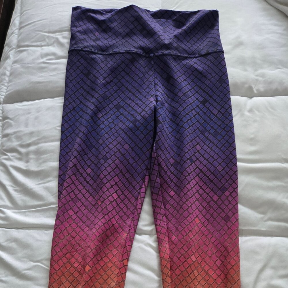 Werkshop Rainbow Mosaic - Athleisure Leggings - Size Small